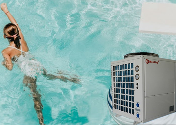 Van de Energie Efficiënte Warmtepompen van de vergaderings21kw WIFI Controle het Waterverwarmers voor het Zwemmen/Kuuroord/Saunapool